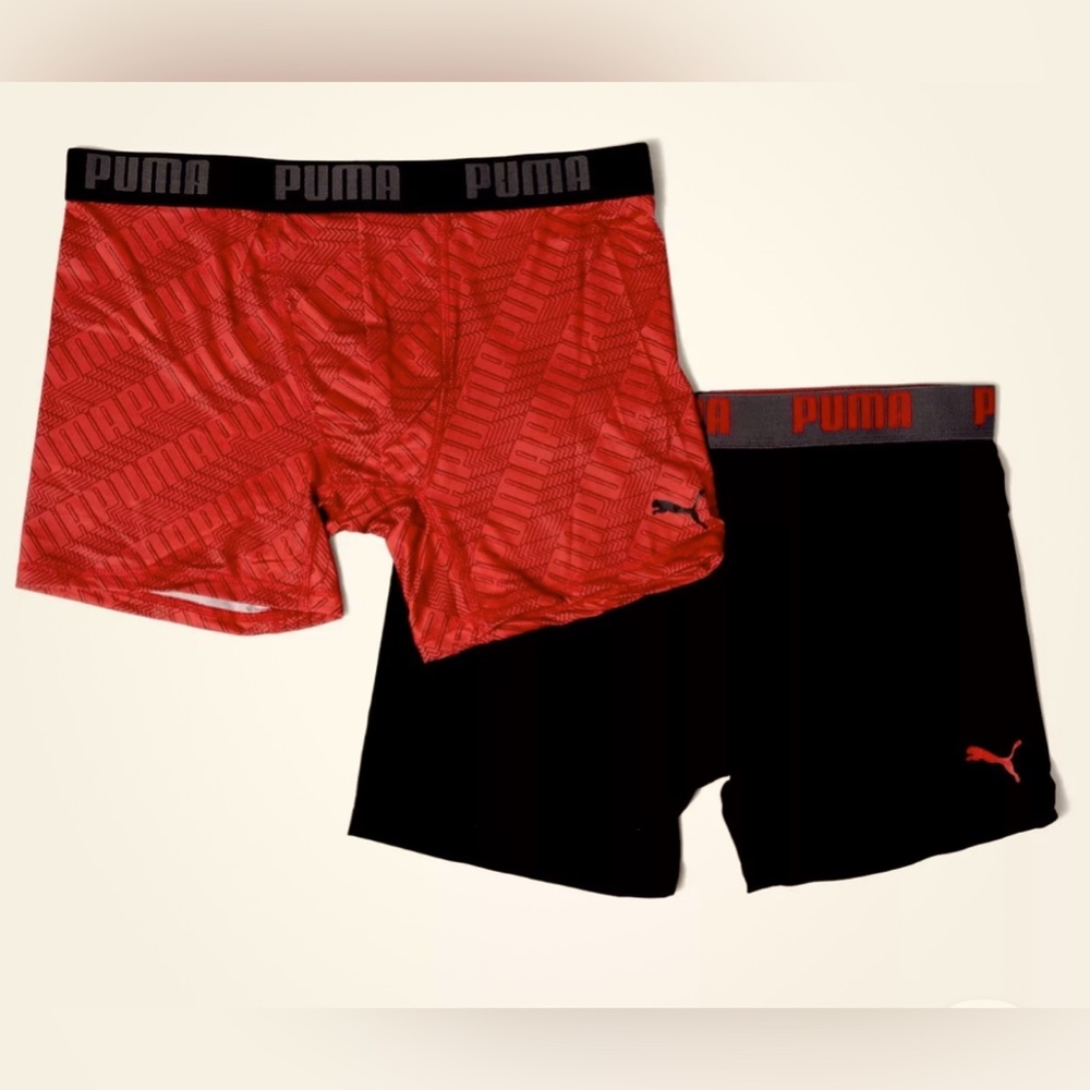 PUMA 2 pack Sportstyle boxer briefs Size  large ( 36-38)